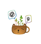 Bear X Cactus（個別スタンプ：6）