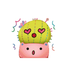 Bear X Cactus（個別スタンプ：32）