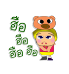 Seka.^^1Love Pig.（個別スタンプ：8）