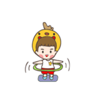 JS Chicken Boy（個別スタンプ：5）