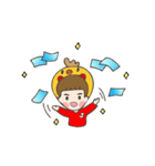 JS Chicken Boy（個別スタンプ：9）