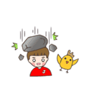 JS Chicken Boy（個別スタンプ：12）