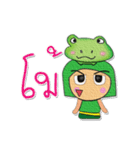 ToTo ^_^.8Love Frog.（個別スタンプ：6）