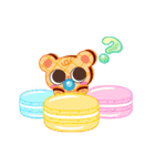 Chocucu Bear キャンディを振り振り振り（個別スタンプ：5）