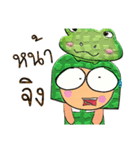 ToTo ^_^.10Love Frog.（個別スタンプ：14）