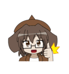 魚っ娘（さかなっこ）〜サメ編〜（個別スタンプ：1）