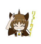 魚っ娘（さかなっこ）〜サメ編〜（個別スタンプ：4）