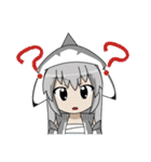 魚っ娘（さかなっこ）〜サメ編〜（個別スタンプ：6）