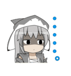 魚っ娘（さかなっこ）〜サメ編〜（個別スタンプ：14）