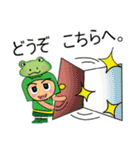 ToTo ^_^.11Love Frog.（個別スタンプ：22）