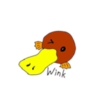 かものハシくん～ひと言付き～（個別スタンプ：25）