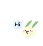 Rabbit's super shrimp dialogue（個別スタンプ：1）