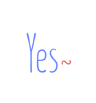Language and conversation（個別スタンプ：9）