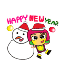 Tan^17Merry Christmas.（個別スタンプ：6）