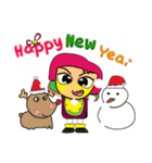 Tan^17Merry Christmas.（個別スタンプ：10）