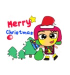 Tan^17Merry Christmas.（個別スタンプ：12）