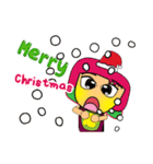 Tan^17Merry Christmas.（個別スタンプ：29）