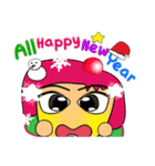 Tan^17Merry Christmas.（個別スタンプ：33）