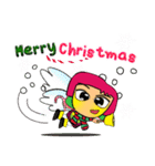 Tan^17Merry Christmas.（個別スタンプ：35）