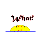 The sun on the horizon（個別スタンプ：14）