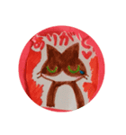 kirinuki hatineko（個別スタンプ：3）