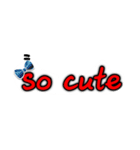 word cute cute（個別スタンプ：19）
