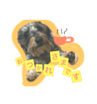 モジャと鳥スタンプそのに（個別スタンプ：9）