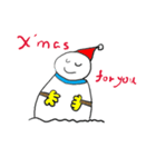 snow ball man（個別スタンプ：1）