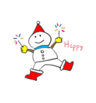 snow ball man（個別スタンプ：2）