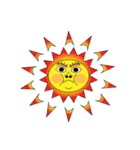 マッチョな月と太陽（個別スタンプ：6）