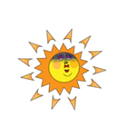 マッチョな月と太陽（個別スタンプ：9）