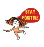 Kukoy, Stay Positive.（個別スタンプ：6）