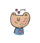 How is waving to u（個別スタンプ：5）
