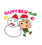 KaTo ^_^.17Merry Christmas.（個別スタンプ：6）