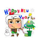 KaTo ^_^.17Merry Christmas.（個別スタンプ：13）