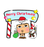 KaTo ^_^.17Merry Christmas.（個別スタンプ：16）