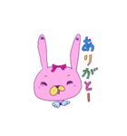 おしゃうさ（個別スタンプ：5）