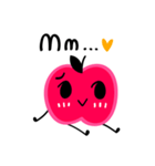 The secret love of Mr.Apple（個別スタンプ：37）
