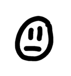 simple sticky emoticon（個別スタンプ：6）