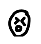 simple sticky emoticon（個別スタンプ：7）