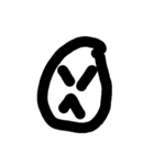 simple sticky emoticon（個別スタンプ：8）