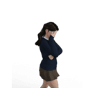Teressa: The College Girl 3D（個別スタンプ：20）