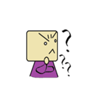 My soul is Rounded Rectangle.（個別スタンプ：21）