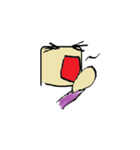 My soul is Rounded Rectangle.（個別スタンプ：24）
