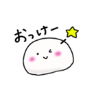 Shiratama is round.（個別スタンプ：3）