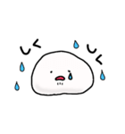 Shiratama is round.（個別スタンプ：4）