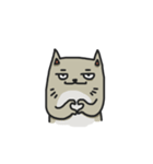 Boring Grey Cat（個別スタンプ：24）