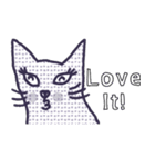 Love me love my cat in Jan, Stay strong.（個別スタンプ：15）