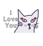 Love me love my cat in Jan, Stay strong.（個別スタンプ：25）