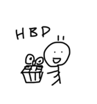 hand write match man（個別スタンプ：10）